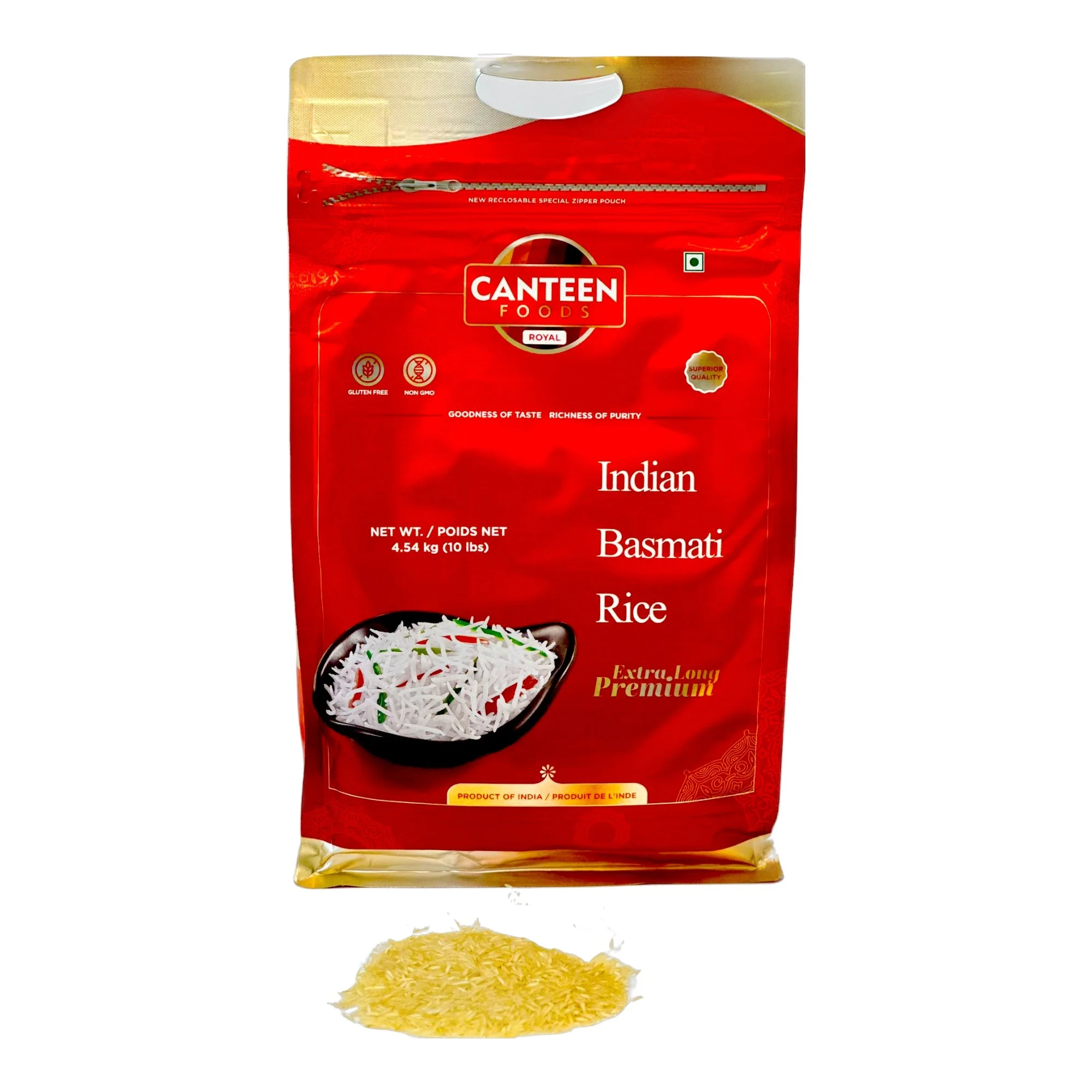 Canteen Canteen Foods Indian Basmati Rice 10lb 10lb